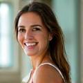 Photo of Emily R., 37, with a bright smile.